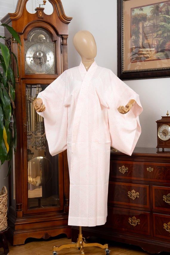 DEAR VANILLA Authentic Traditional Japanese Juban Undergown for Women's Kimono Vintage Robe Genuine Made in Japan JU-0270