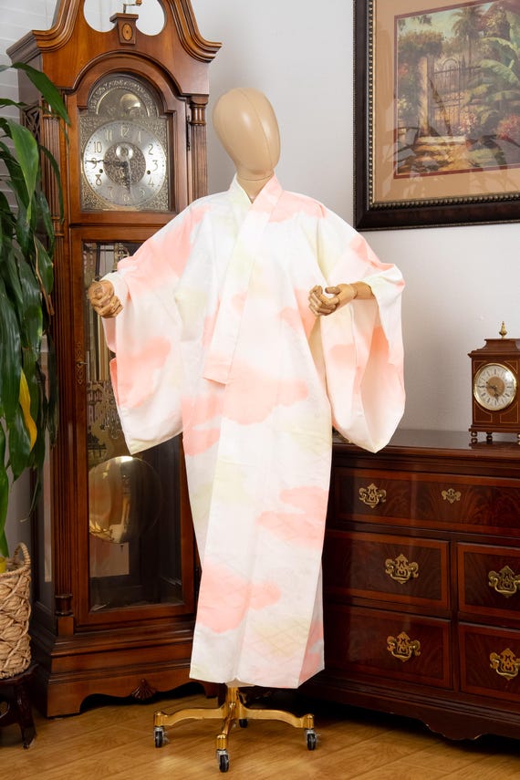 DEAR VANILLA Authentic Traditional Japanese Juban Undergown for Women's Kimono Vintage Robe Genuine Made in Japan JU-0269