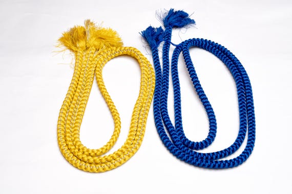 DEAR VANILLA Japanese Kimono Obijime Cord Set For Furisode Kimono Silk Obi Belt Fastener Accessory Rope Made in Japan Genuine OC-0282