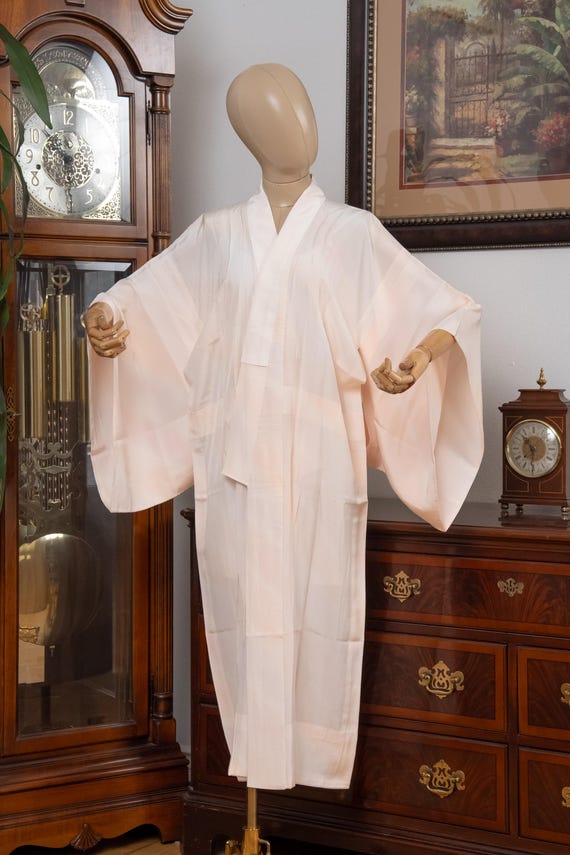 DEAR VANILLA Authentic Traditional Japanese Juban Undergown for Women's Kimono Vintage Robe Genuine Made in Japan JU-0299