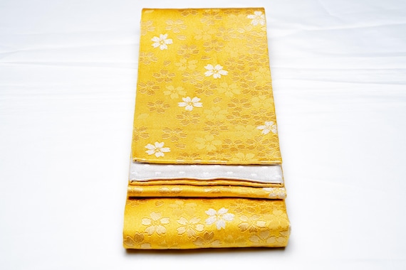DEAR VANILLA Authentic Japanese Yukata Hanhaba Obi Sash Belt Women's Kimono Original Japan Made Genuine OBH-0306