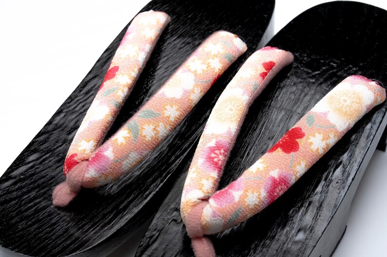 Dear Vanilla Authentic Japanese Vintage Yukata Kimono Geta Wood Sandals ...