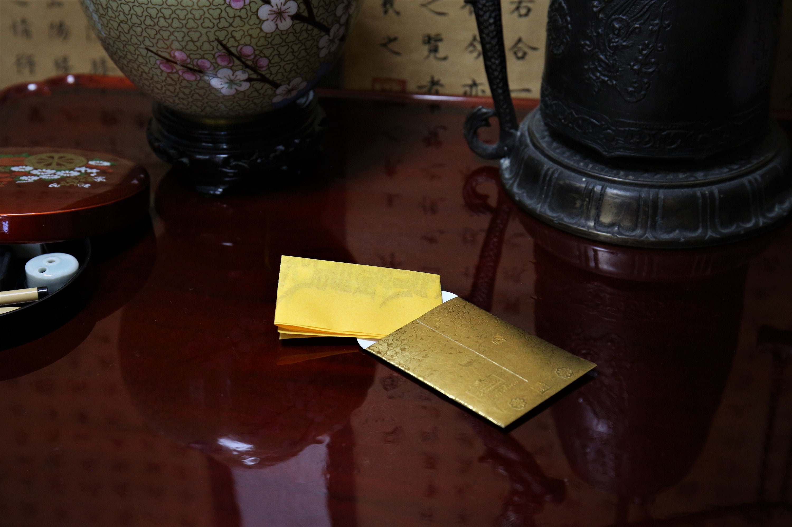 DEAR VANILLA Red Armor (赤甲符) Omamori Talisman Bujeok