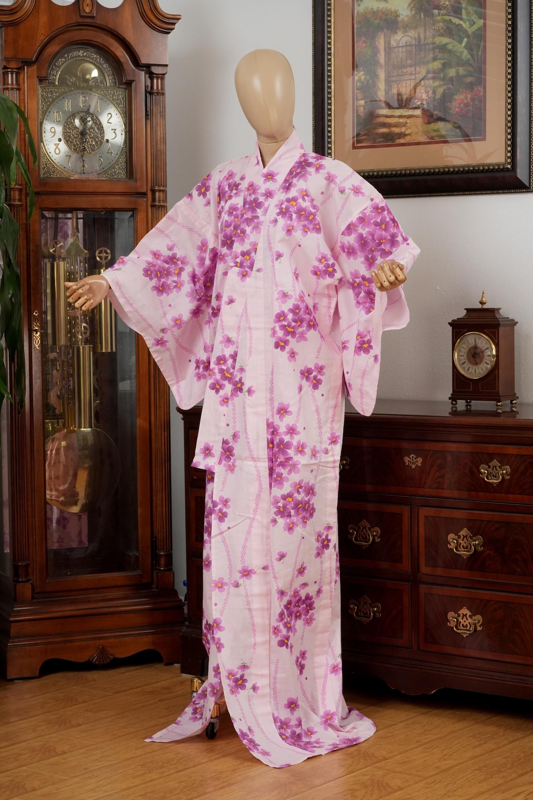DEAR VANILLA Traditional Japanese Yukata Kimono for Women Summer ...