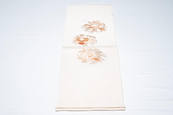 DEAR VANILLA Japanese Shishu HanEri Embroidery Collar Protective/Decorative Layer Kimono SHE-0037