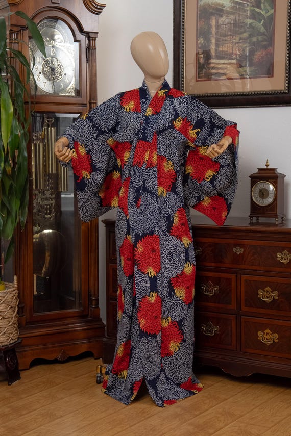 DEAR VANILLA Traditional Japanese Yukata Kimono for Women Summer Matsuri Cotton Robe Dress YKT-0038