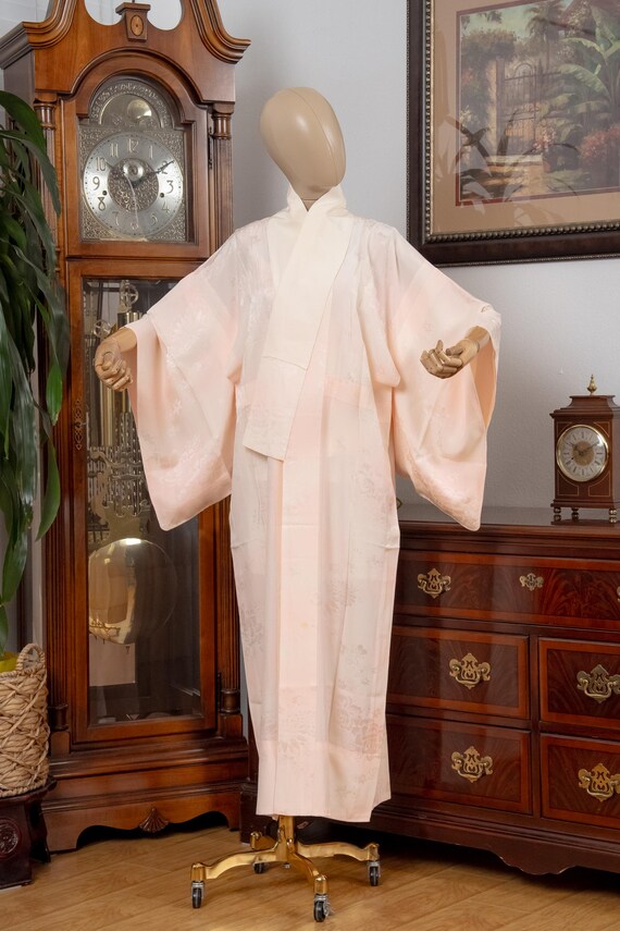 DEAR VANILLA Authentic Traditional Japanese Juban Undergown for Women's Kimono Vintage Robe Genuine Made in Japan JU-0263