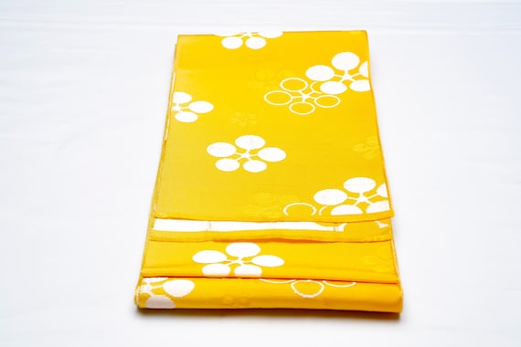 DEAR VANILLA Authentic Japanese Yukata Hanhaba Obi Sash Belt Women's Kimono Original Japan Made Genuine OBH-0357