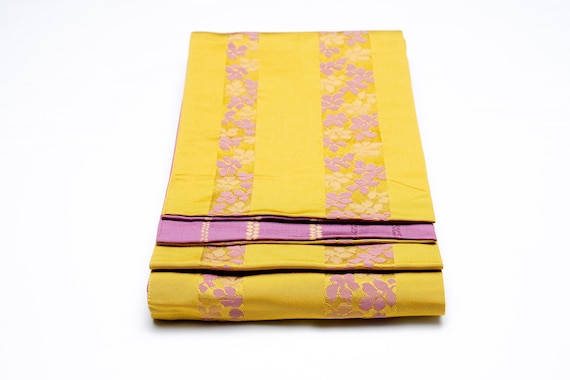 DEAR VANILLA Authentic Japanese Yukata Hanhaba Obi Sash Belt Women's Kimono Original Japan Made Genuine OBH-0346