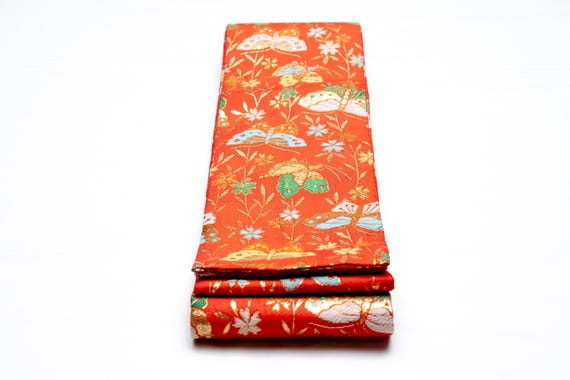 DEAR VANILLA Authentic Japanese Yukata Hanhaba Obi Sash Belt Women's Kimono Original Japan Made Genuine OBH-0271