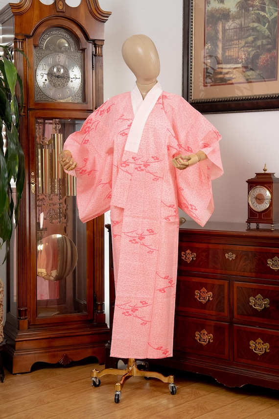 DEAR VANILLA Authentic Traditional Japanese Juban Undergown for Women's Kimono Vintage Robe Genuine Made in Japan JU-0273