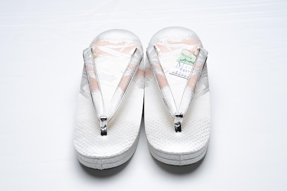Dear Vanilla Authentic Japanese Vintage Zori Kimono Sandals 23.5cm US Size 6.5 SD-0302