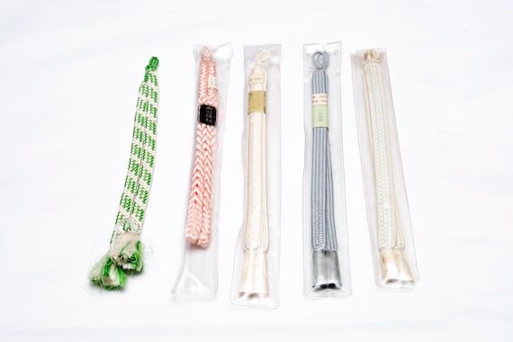 DEAR VANILLA Authentic Japanese Kimono Haorihimo Cord Set Women's Haori Tie String Ornament Made In Japan Genuine HC-0115