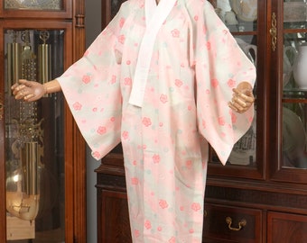 DEAR VANILLA Authentic Traditional Japanese Juban Undergown for Women's Kimono Vintage Robe Made in Japan JU-0125