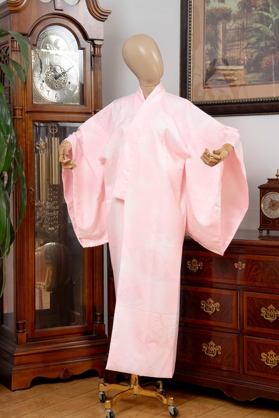 DEAR VANILLA Authentic Traditional Japanese Juban Undergown for Women's Kimono Vintage Robe Genuine Made in Japan JU-0308