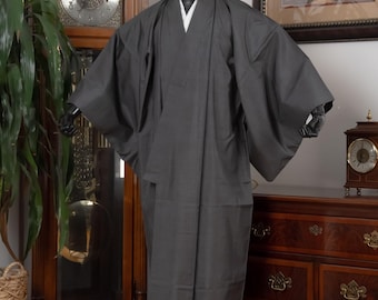 DEAR VANILLA Authentic Vintage Traditional Men's Kimono Japanese