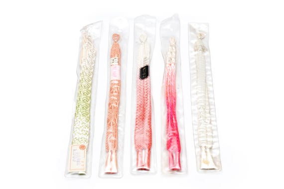DEAR VANILLA Authentic Japanese Kimono Haorihimo Cord Set Women's Haori Tie String Ornament Made In Japan Genuine HC-0100