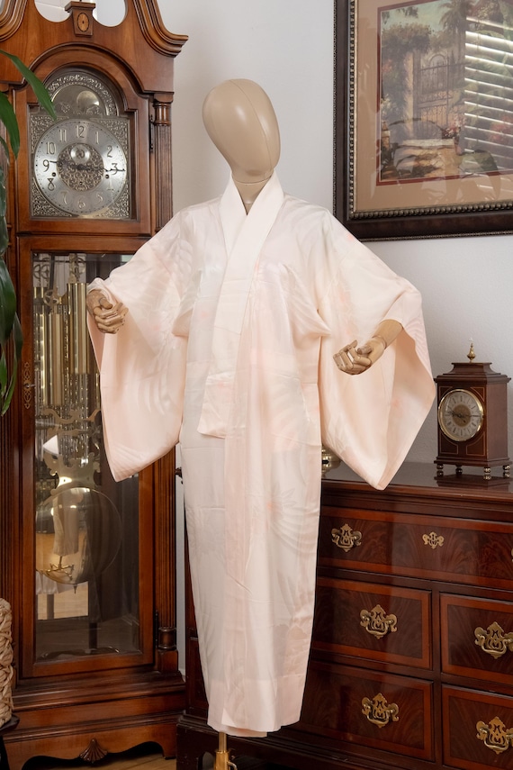DEAR VANILLA Authentic Traditional Japanese Juban Undergown for Women's Kimono Vintage Robe Genuine Made in Japan JU-0282