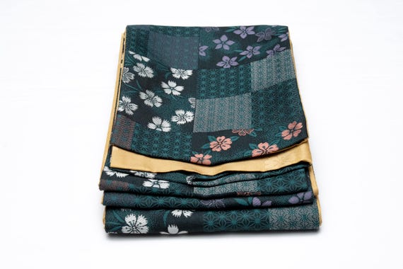 DEAR VANILLA Authentic Japanese Yukata Hanhaba Obi Sash Belt Women's Kimono Original Japan Made Genuine OBH-0385