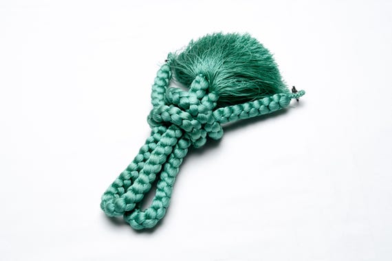 DEAR VANILLA Authentic Vintage Japanese Men's Kimono Haorihimo Haori Tie Tassle with Hooks Made in Japan MHC-0116