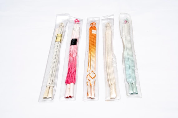 DEAR VANILLA Authentic Japanese Kimono Haorihimo Cord Set Women's Haori Tie String Ornament Made In Japan Genuine HC-0113