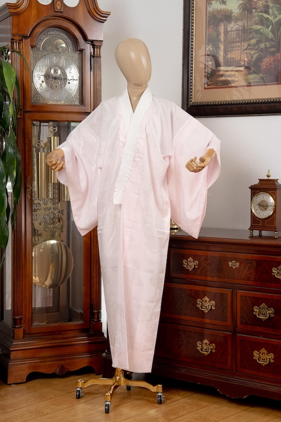 DEAR VANILLA Authentic Traditional Japanese Juban Undergown for Women's Kimono Vintage Robe Genuine Made in Japan JU-0271