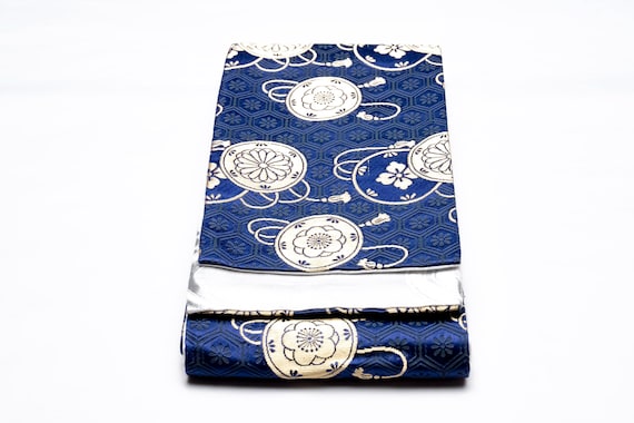 DEAR VANILLA Authentic Japanese Yukata Hanhaba Obi Sash Belt Women's Kimono Original Japan Made Genuine OBH-0370