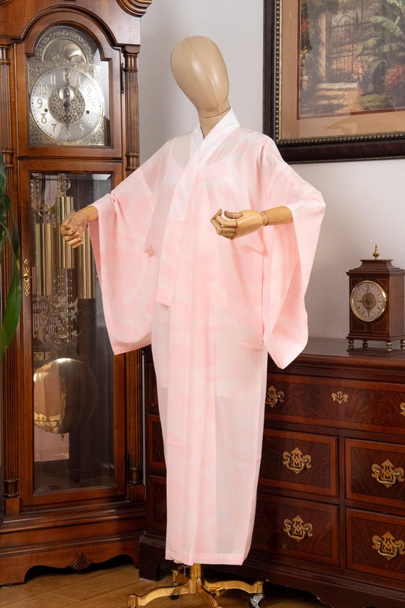 DEAR VANILLA Authentic Traditional Japanese Juban Undergown for Women's Kimono Vintage Robe Genuine Made in Japan JU-0325