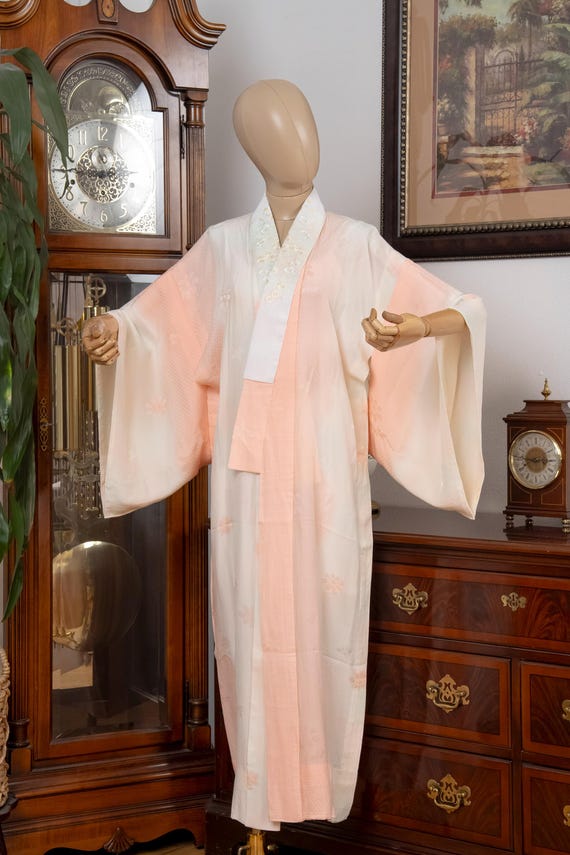 DEAR VANILLA Authentic Traditional Japanese Juban Undergown for Women's Kimono Vintage Robe Genuine Made in Japan JU-0312