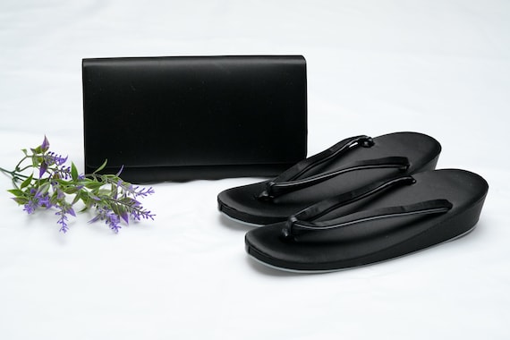 DEAR VANILLA Authentic Japanese Kimono Purse Zori Set Vintage Handbag Made in Japan PU-0166