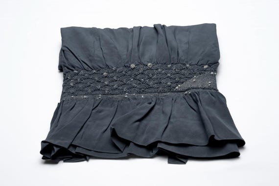 DEAR VANILLA Authentic Japanese Men's Kimono Heko Obi Vintage Samurai Obi Sash Belt Made in Japan MOB-0339