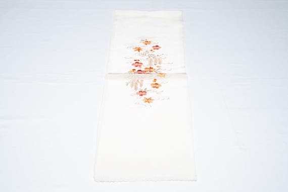 DEAR VANILLA Japanese Shishu HanEri Embroidery Collar Protective/Decorative Layer Kimono SHE-0036