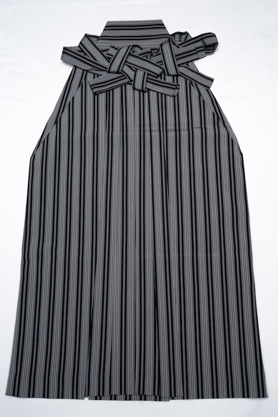 DEAR VANILLA Authentic Vintage Japanese Andon Hakama 91cm Men's Kimono Pants/Skirt Made in Japan HKM-0146