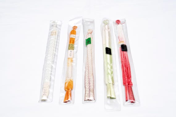 DEAR VANILLA Authentic Japanese Kimono Haorihimo Cord Set Women's Haori Tie String Ornament Made In Japan Genuine HC-0112
