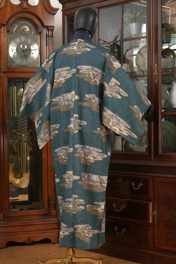 DEAR VANILLA Authentic Vintage Men's Kimono Juban… - image 7