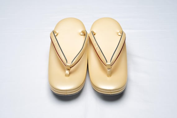 Dear Vanilla Authentic Japanese Vintage Zori Kimono Sandals 23.5cm US Size 6.5 SD-0297