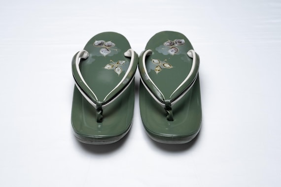 Dear Vanilla Authentic Japanese Vintage Zori Kimono Sandals 23 cm US Size 6 SD-0295