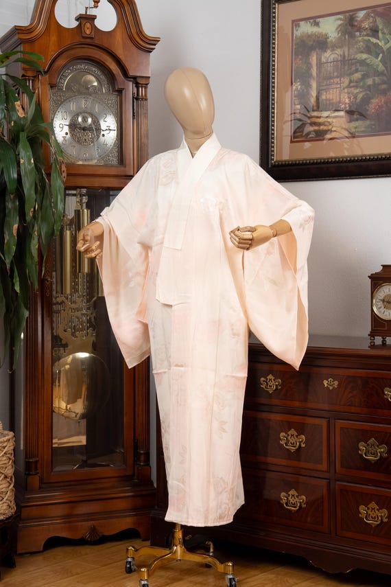 DEAR VANILLA Authentic Traditional Japanese Juban Undergown for Women's Kimono Vintage Robe Genuine Made in Japan JU-0257