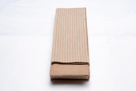 DEAR VANILLA Authentic Japanese Men's Kimono Kaku Obi Vintage Samurai Obi Sash Belt Made in Japan Genuine Original MOB-0347