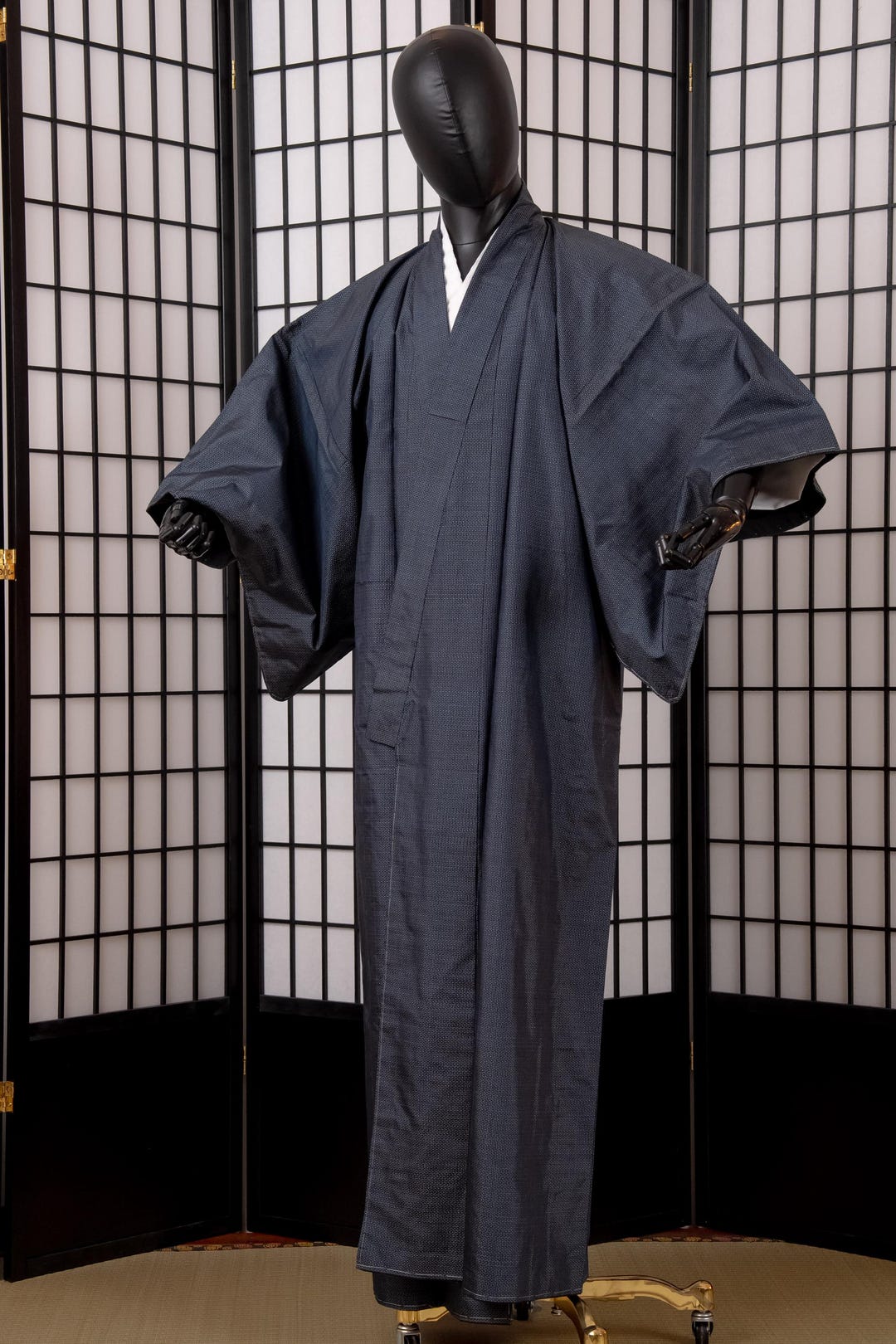 DEAR VANILLA Authentic Vintage Traditional Men's Kimono Japanese Robe ...