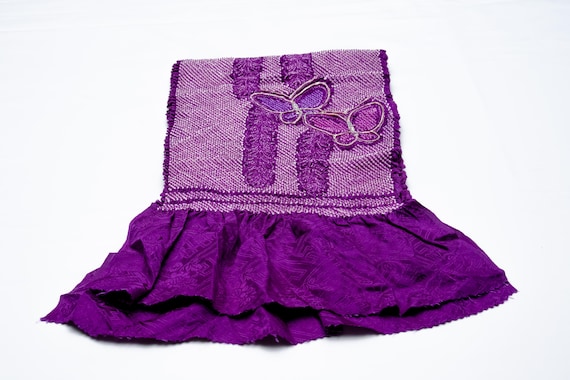 DEAR VANILLA Japanese Kimono Silk Shibori Obiage Women's Obi Belt Obimakura Fastener Accessory OBA-0162