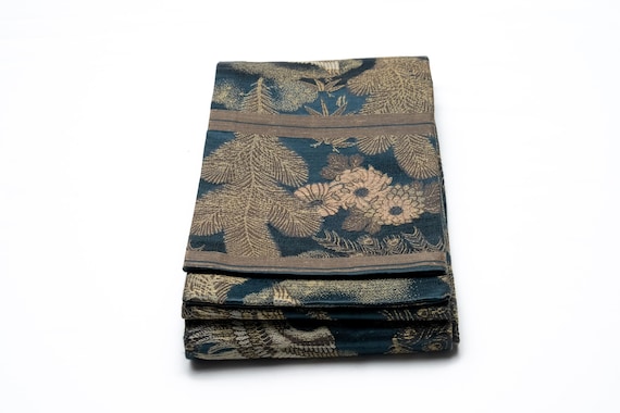 DEAR VANILLA Authentic Japanese Yukata Hanhaba Obi Sash Belt Women's Kimono Original Japan Made Genuine OBH-0315