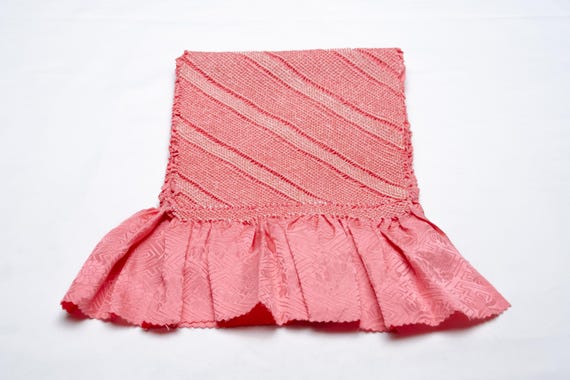 DEAR VANILLA Japanese Kimono Silk Shibori Obiage Women's Obi Belt Obimakura Fastener Accessory OBA-0152