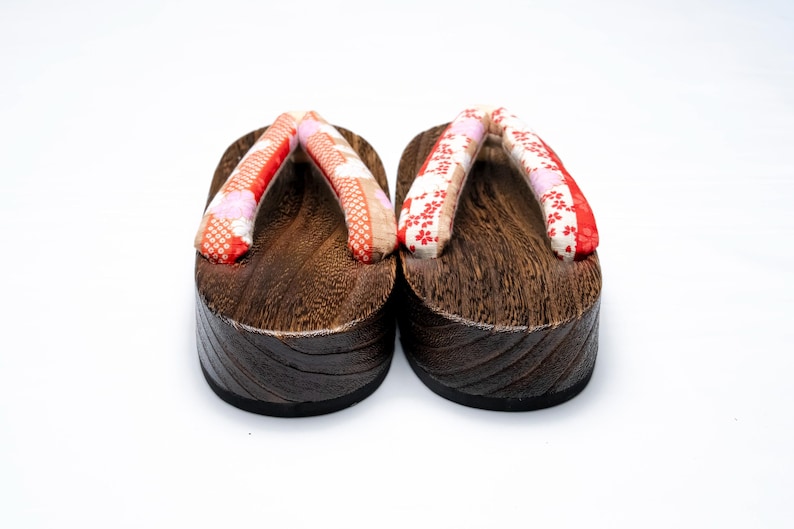Dear Vanilla Authentic Japanese Vintage Yukata Kimono Geta Wood Sandals ...