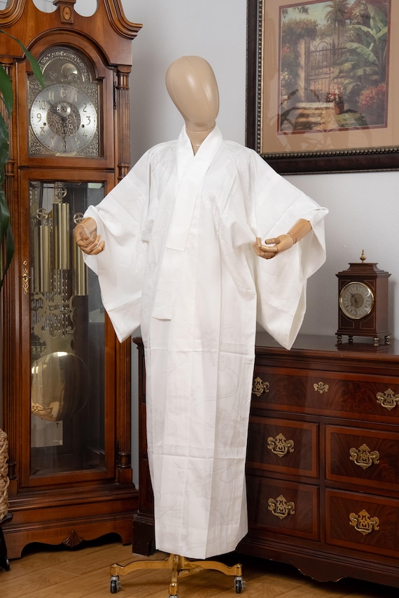 DEAR VANILLA Authentic Traditional Japanese Juban Undergown for Women&#39;s Kimono Vintage Robe Genuine Made in Japan JU-0291