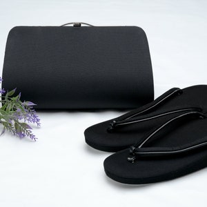 QUERIDA VAINILLA Auténtico bolso kimono japonés Zori, bolso vintage, hecho en Japón PU-0177