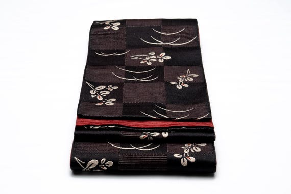 DEAR VANILLA Authentic Japanese Yukata Hanhaba Obi Sash Belt Women's Kimono Original Japan Made Genuine OBH-0405