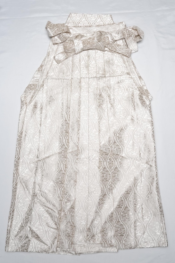 DEAR VANILLA Authentic Vintage Japanese Andon Hakama 92cm Men's Kimono Pants/Skirt Made in Japan HKM-0135