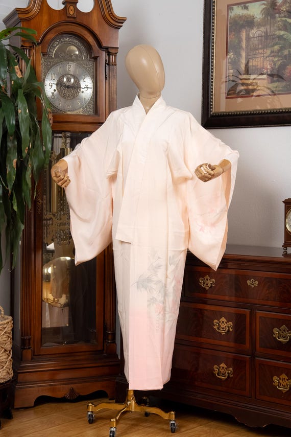 DEAR VANILLA Authentic Traditional Japanese Juban Undergown for Women's Kimono Vintage Robe Genuine Made in Japan JU-0258