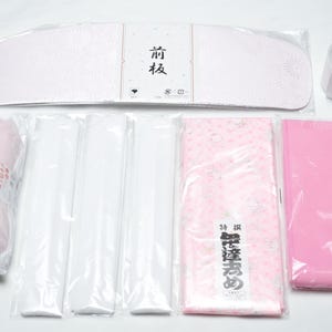 DEAR VANILLA Authentic Japanese Kimono Kitsuke Wearing Set Women&#39;s Obi Belt Fastener Accessory Kit KS-0038